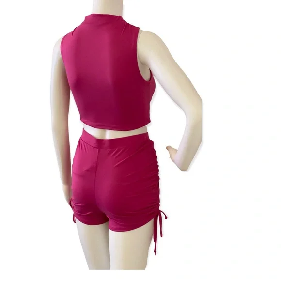 Fuchsia Raspberry Runch Two Piece Set - Picture 8 of 9